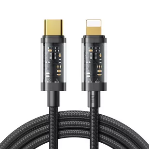 Joyroom kabel przewód USB Typ C - Lightning PD 20W 1.2m czarny S-CL020A12-black - Kable USB - miniaturka - grafika 1
