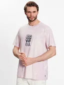 Koszulki męskie - Billabong T-Shirt Together ABYZT01737 Różowy Regular Fit - miniaturka - grafika 1