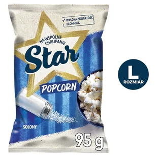 Star Chips POPCORN 95G zakupy dla domu i biura 24993941 - Inne przekąski suche - miniaturka - grafika 1