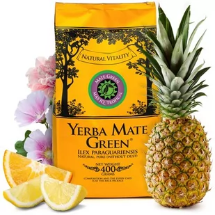 Mate Green Yerba Mate Mas IQ Tropical 400 g - Yerba Mate - miniaturka - grafika 1
