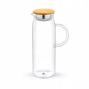 Dzbanek 1500 Ml Z Bambusową Pokrywką Wl-888208/A - Dzbanki i imbryki - miniaturka - grafika 1