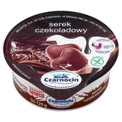 Desery mleczne - Milkpol Czarnocin Serek czekoladowy 125 g - miniaturka - grafika 1