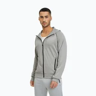 Bluzy męskie - Bluza męska FILA Lage Slim light grey melange - miniaturka - grafika 1