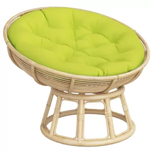 Okrągła poduszka, jasnozielona, Ø 100 x 11 cm, tkanina Oxford - Poduszki ogrodowe - miniaturka - grafika 4