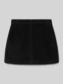 Sukienki i spódniczki dla dziewczynek - Spódnica mini o dopasowanym kroju ze sztruksu model ‘AMAZING’ - miniaturka - grafika 1