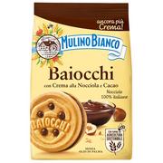 Ciastka - MULINO BIANCO Baiocchi - kruche ciastka z kremem z orzechów laskowych i kakao 260g 12 paczek - miniaturka - grafika 1