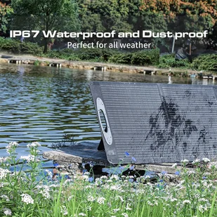 Składany przenośny panel słoneczny VDL POWER 200W, ogniwa monokrystaliczne 20V, regulowana stopka, 23,5% wydajności konwersji - Panele fotowoltaiczne Składany przenośny panel słoneczny VDL POWER 200W, ogniwa monokrystaliczne 20V, regulowana stopka, 23,5% wydajności konwersji - Panele fotowoltaiczne - miniaturka - grafika 6