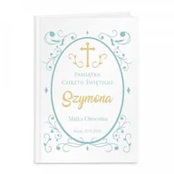 Dewocjonalia - Murrano Biblia rozmiar M z nadrukiem dla chłopca na chrzest KZ-BIB-M-009 - miniaturka - grafika 1