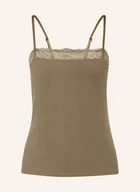Koszulki i topy damskie - Calvin Klein Top Od Piżamy grau - miniaturka - grafika 1