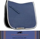 Akcesoria jeździeckie - Schockemohle Potnik ujeżdżeniowy NEO STAR D AW21 - jeans blue - miniaturka - grafika 1