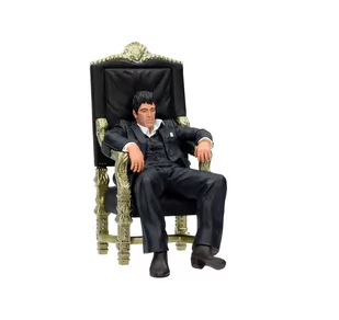 scarface figurka tony montana 18 cm statuetka movie icons - Figurki kolekcjonerskie - miniaturka - grafika 1