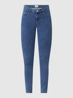 Spodnie damskie - Jeansy o kroju skinny fit z mieszanki wiskozy model ‘Rain’ - miniaturka - grafika 1