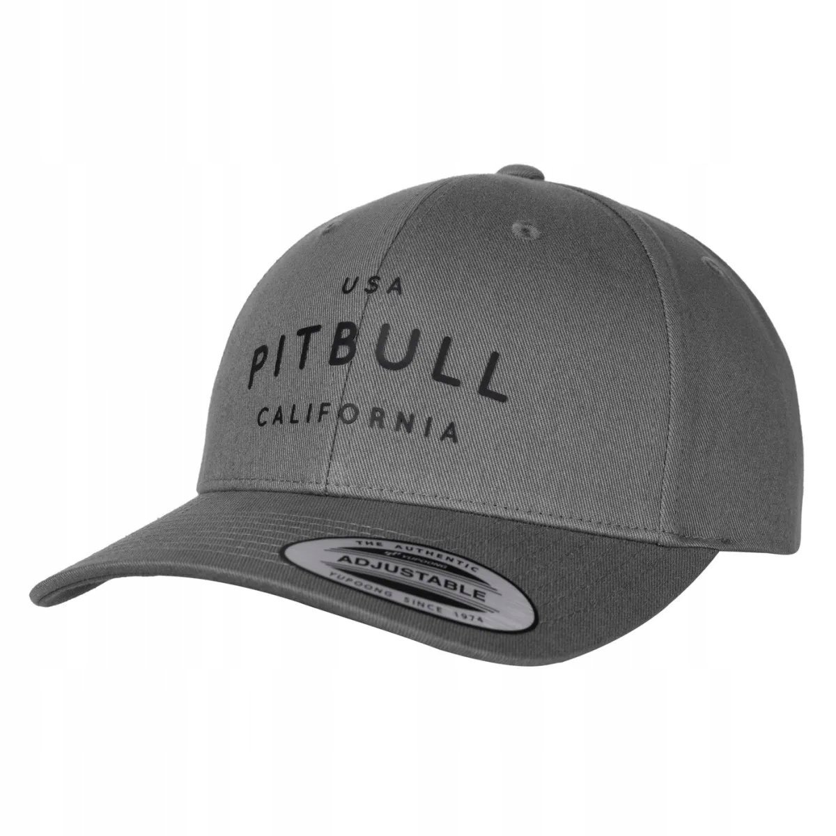 Czapka PITBULL Snapback USA Cal Classic Low Profile '25 - Grafitowa