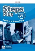 Książki do nauki języka angielskiego - Steps Plus. Teacher’s Power Pack&Classroom Presentation Tool. Klasa 6. Szkoła podstawowa - miniaturka - grafika 1