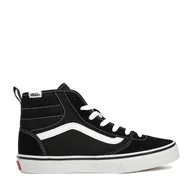 Buty dla chłopców - Tenisówki Vans C-ASHWOOD HI DECON VN000E8KBA2 Czarny - miniaturka - grafika 1
