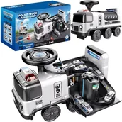 Zabawki do piasku - Pojazd policyjny 2w1 jeżdzik, tor - miniaturka - grafika 1