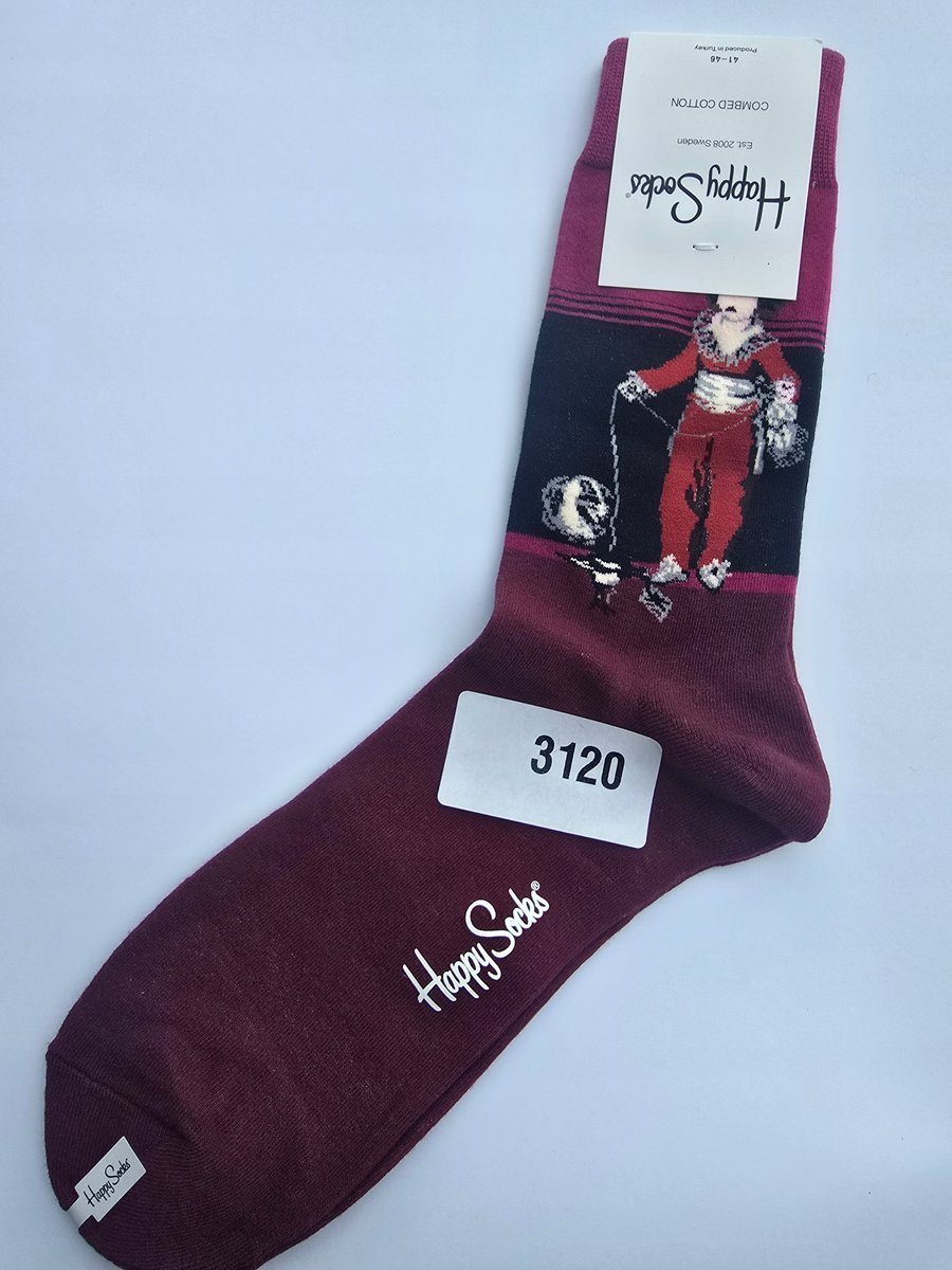 Kolorowe skarpety Happy Socks unisex rozmiar 41-46 (3120)