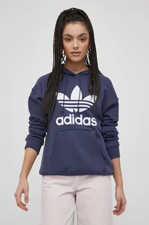 Bluzy damskie - Adidas Originals Originals - Bluza bawełniana - grafika 1