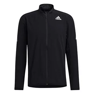 Adidas Aero 3s Jkt kurtka męska, kurtka męska, kurtka GM0637, czarno-biała, S GM0637 - Kurtki męskie - miniaturka - grafika 1
