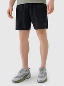 Spodenki męskie - 4F Szorty sportowe w kolorze czarnym - miniaturka - grafika 1