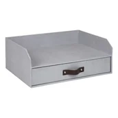 Akcesoria na biurko - Kartonowy organizer na dokumenty z szufladką Walter – Bigso Box of Sweden - miniaturka - grafika 1