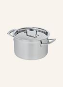 Garnki - Le Creuset Garnek Do Mięsa 3-Ply silber - miniaturka - grafika 1