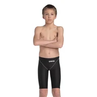 Kąpielówki dla chłopców - Strój startowy Arena POWERSKIN ST NEXT JAMMER JUNIOR BLACK 6-7 - miniaturka - grafika 1