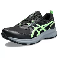 Trampki męskie - ASICS Trail Scout 3, Męskie trampki, 44.5 EU, Czarny Illuminate Green, 44.5 EU - miniaturka - grafika 1