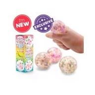 Zabawki sensoryczne - Zestaw trzech imprezowych piłeczek antystresowych One for Fun - miniaturka - grafika 1