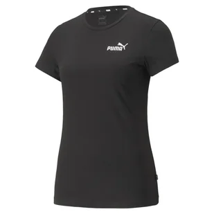 Koszulka fitens damska Puma ESS+ Embroidery Tee - Koszulki sportowe damskie - miniaturka - grafika 1