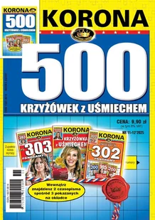 500 Krzyżówek z Uśmiechem - Czasopisma - miniaturka - grafika 1