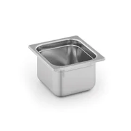 Pojemniki i kosze gastronomiczne - B2B Partner Pojemnik gastronomiczny ze stali nierdzewnej GN 2/3, 353x325x200 mm 434141 - miniaturka - grafika 1