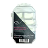 Sztuczne paznokcie i akcesoria - Star Nail Tipsy French Curvation 100 szt. 61100 - miniaturka - grafika 1