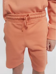 Spodnie i spodenki dla chłopców - Sprandi Szorty sportowe SS21-SHB002 Pomarańczowy Regular Fit - grafika 1