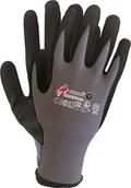 Rękawice robocze - Reis RBLACKFOAM - Rękawice ochronne wykonane z nylonu, powlekane spienianym nitrylem - 7,8,9,10. - miniaturka - grafika 1