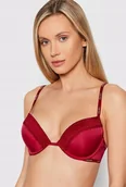 Biustonosze - Calvin Klein Biustonosz z Koronką Czerwony 70c 2a2e2_a* Tia - miniaturka - grafika 1