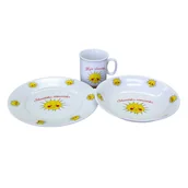 Zestawy naczyń dla dzieci - Thun 3-częściowy zestaw jadalny dla dzieciSunshine - miniaturka - grafika 1