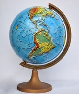 Pomoce naukowe - Zachem Globus 320 fizyczny 3D - miniaturka - grafika 1