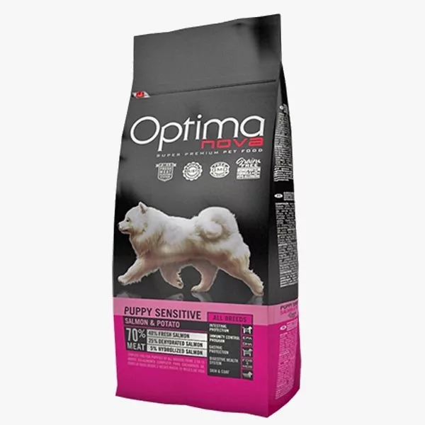 Optimanova Puppy Sensitive Salmon&Potato 2 kg