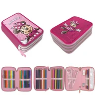 Piórniki - PIÓRNIK POTRÓJNY Z WYPOSAŻENIEM MYSZKA MINNIE GIOTTO - miniaturka - grafika 1