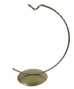 Stojak metalowy 12 cm ( ZŁOTY ) - Dekoracje domu - miniaturka - grafika 1