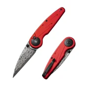 Noże - Nóż składany Civivi Starflare Red Aluminium, Damascus (C23052-DS1) - miniaturka - grafika 1