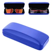 Akcesoria do okularów - Etui na okulary ET-118E niebieskie - miniaturka - grafika 1