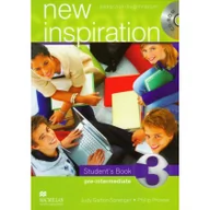 Podręczniki dla gimnazjum - Macmillan Język angielski. New Inspiration 3. Pre-Intermediate. Klasa 1-3. Podręcznik (+CD) - gimnazjum - Garton-Sprenger Judy, Philip Prowse - miniaturka - grafika 1
