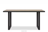 Stoły - Stół do salonu na czarnych nogach loft HAYATO Konsimo - miniaturka - grafika 1
