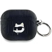 Akcesoria do słuchawek - Karl Lagerfeld KLA3PGCHPK AirPods 3 cover czarny/black Monogram Choupette Head - miniaturka - grafika 1