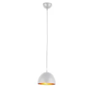 Lampy sufitowe - Azzardo MODENA 18 FB6838-18 WH/GO Lampa wisząca BIAŁO Złoto - miniaturka - grafika 1