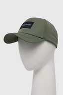 Czapki męskie - Tommy Hilfiger czapka z daszkiem kolor zielony z aplikacją AM0AM12162 - miniaturka - grafika 1