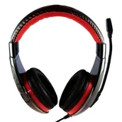 Słuchawki - Media-Tech Nemesis MT3574 czarno-czerwone - miniaturka - grafika 1
