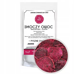 Smoczy Owoc Plastry Pitaja, Dragon Fruit - 500g - Owoce świeże i suszone - miniaturka - grafika 1